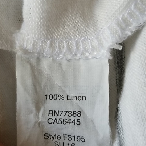 Madewell linen Allegro crop tank top xs - Picture 7 of 8